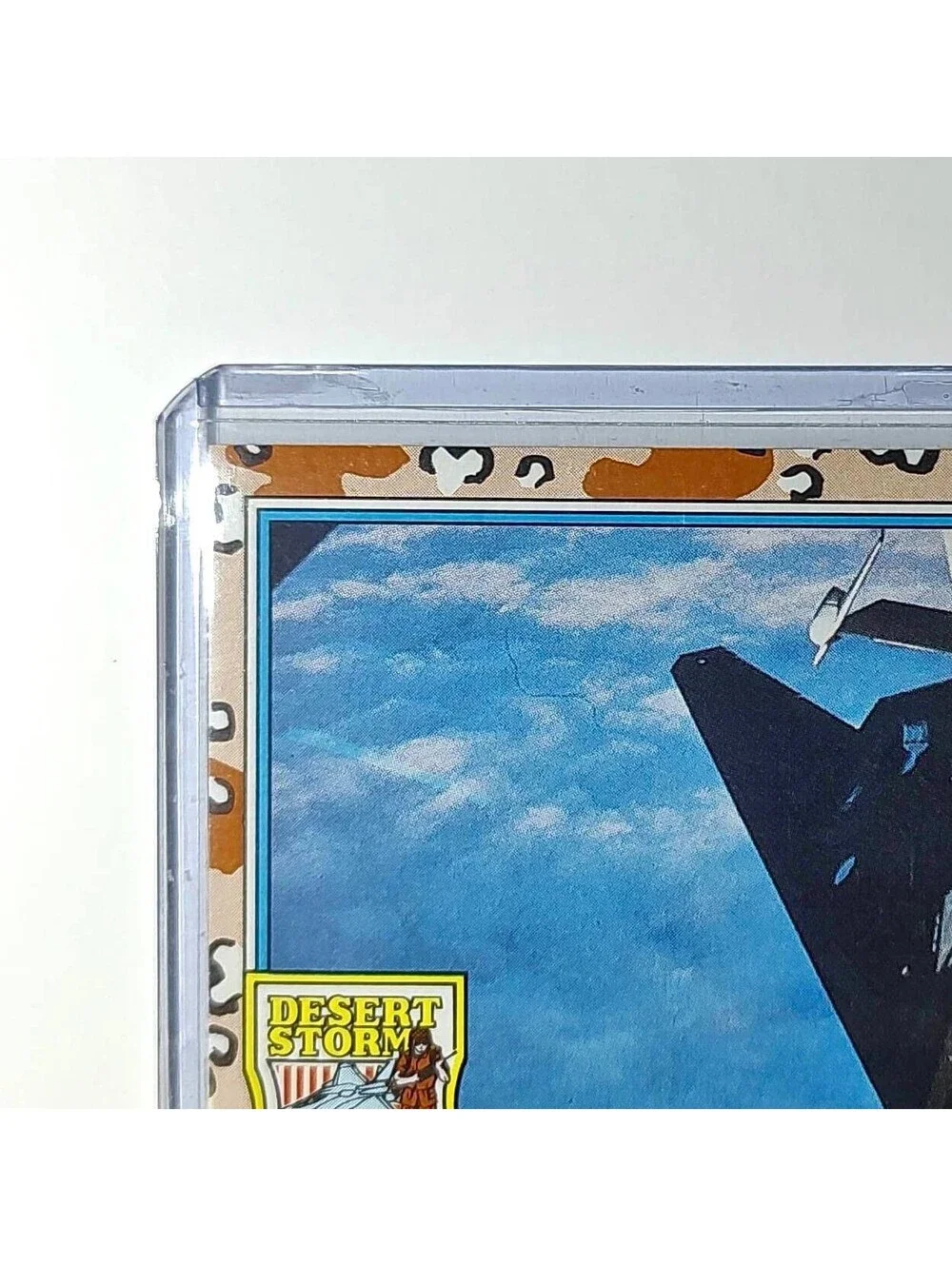 F-117A Stealth Fighter 1991 Topps Desert Storm #119 Card